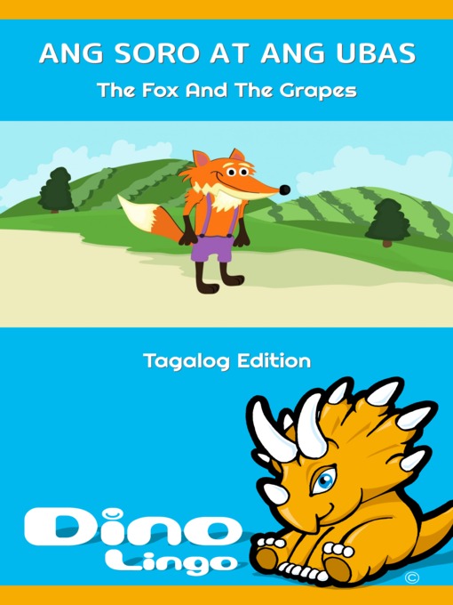 Cover image for ANG SORO AT ANG UBAS / The Fox And The Grapes